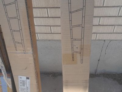 Bamboo ladders and bamboo poles
