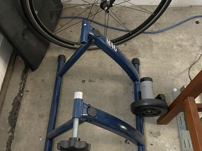 Mag Trainer Indoor Bike Trainer Stand - Blue, Used - Good Condition