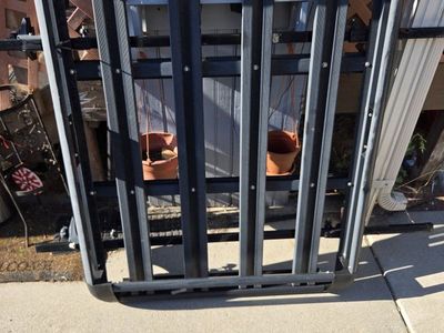 Heavy-Duty Black Aluminum Roof Rack Cargo Basket Carrier