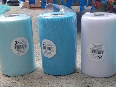 Tulle 6" x 100 yard rolls