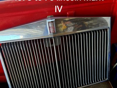 Lincoln Mark 1V Grill