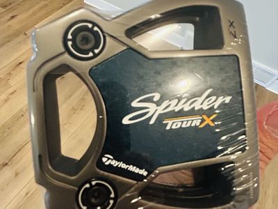 TaylorMade Spider Tour X Putter - Brand New with Head-cover 35”