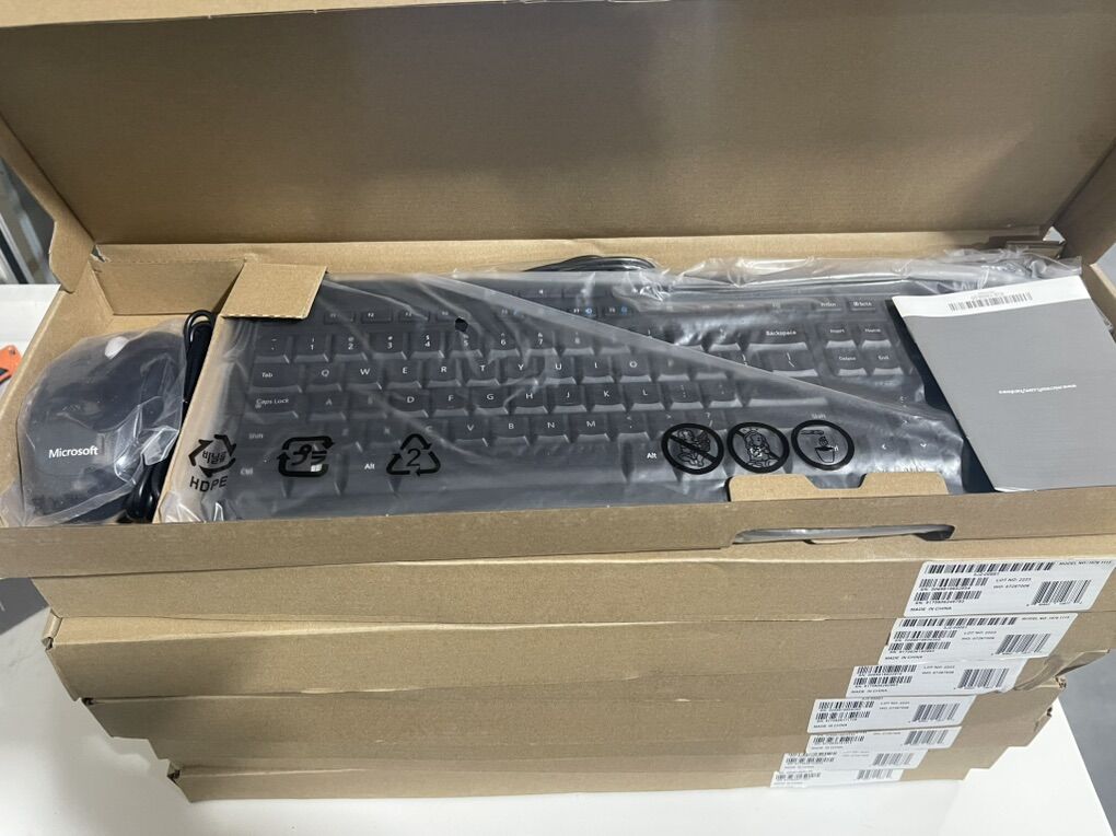 New Microsoft Keyboard and mouse