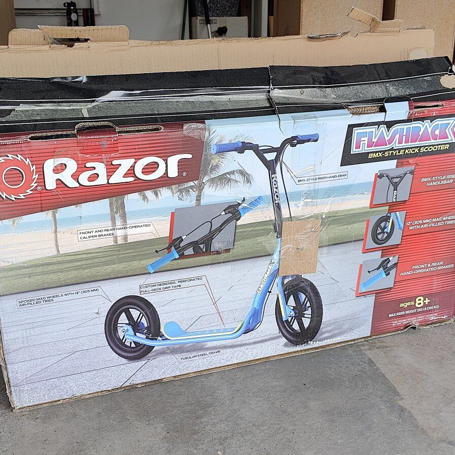 Razor Flashback BMX-Style Kick Scooter