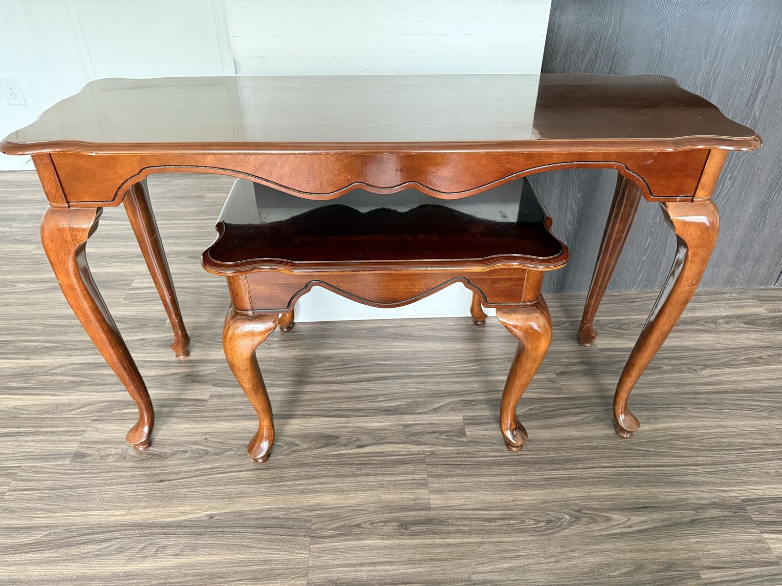 Wooden sides tables