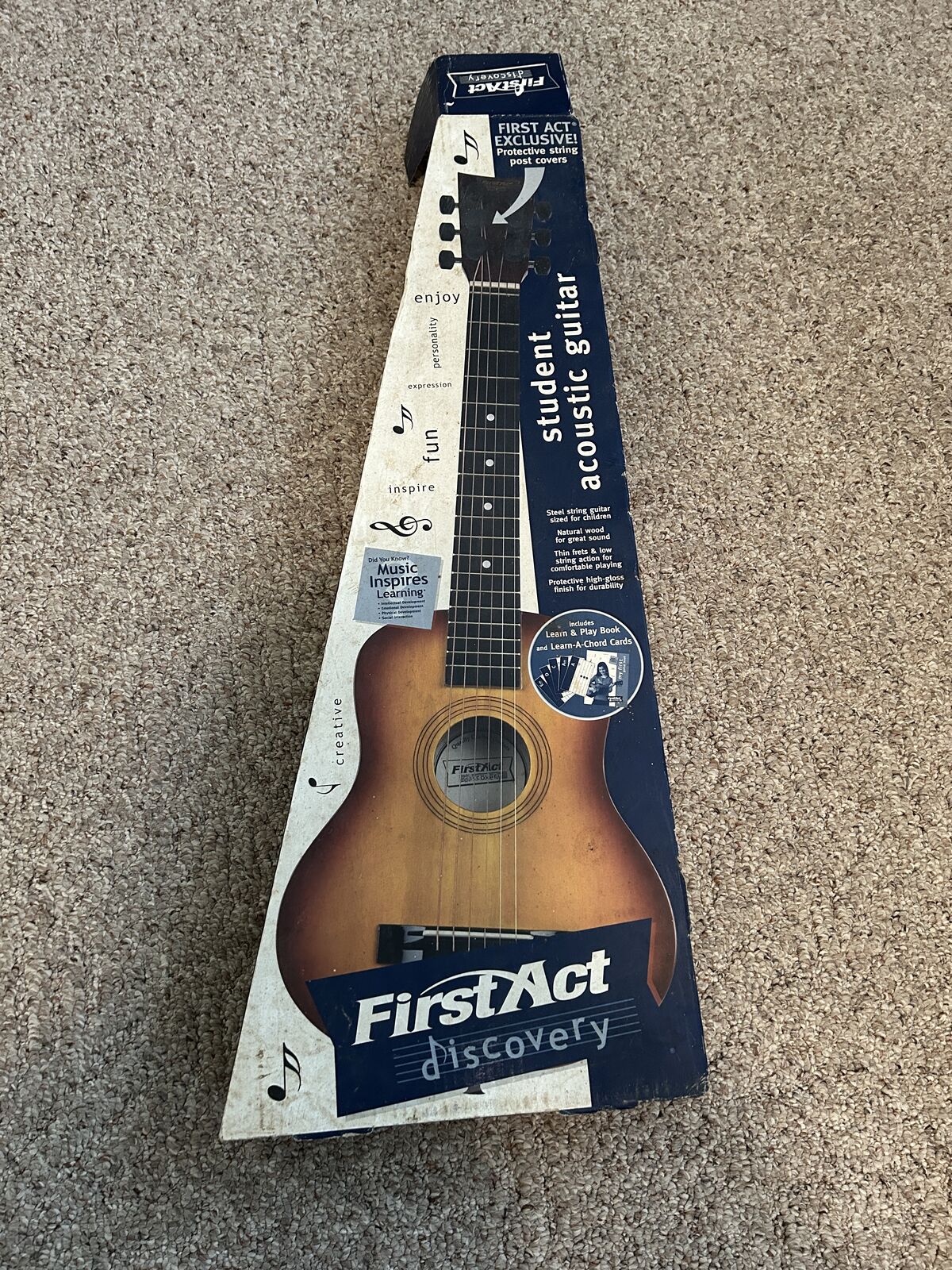 Student Acoustic Guitar First Act Discovery