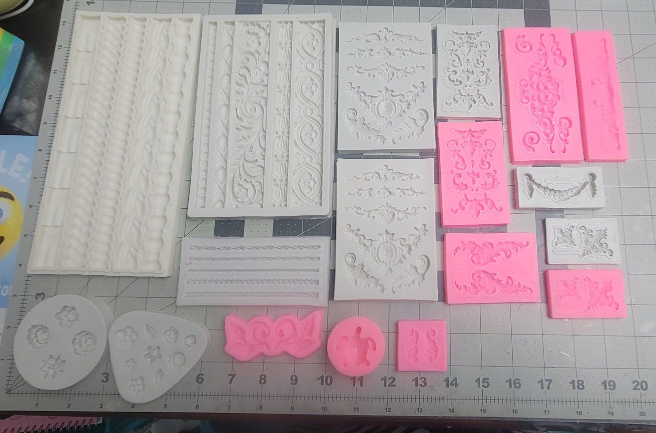 Assorted Silicone Craft Molds