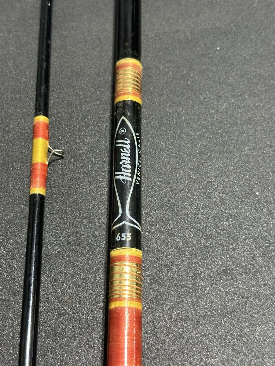 Vintage Harnell 655 8’ 6” fly rod