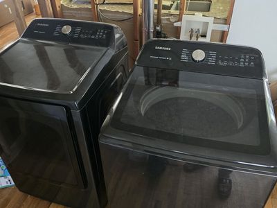 Samsung Top Load Washer & Dryer