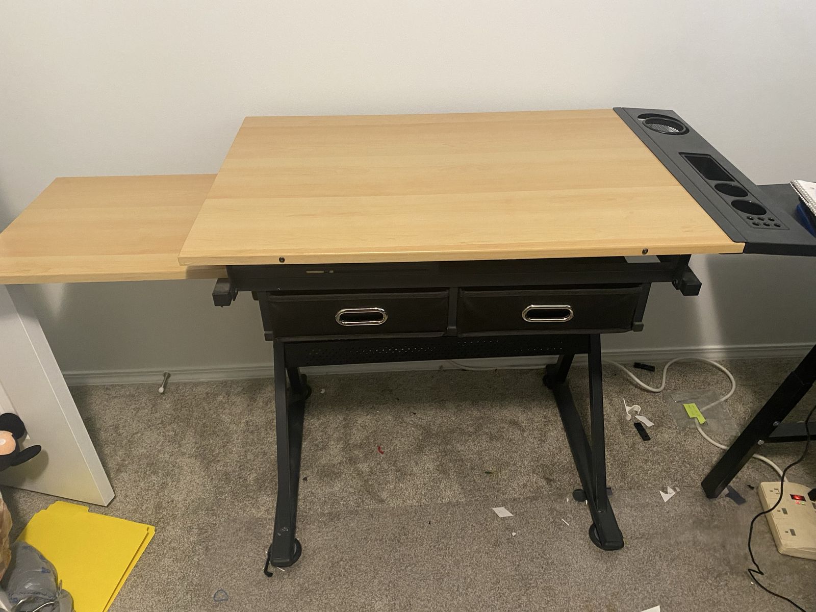 Art / Drafting Desk with drawers