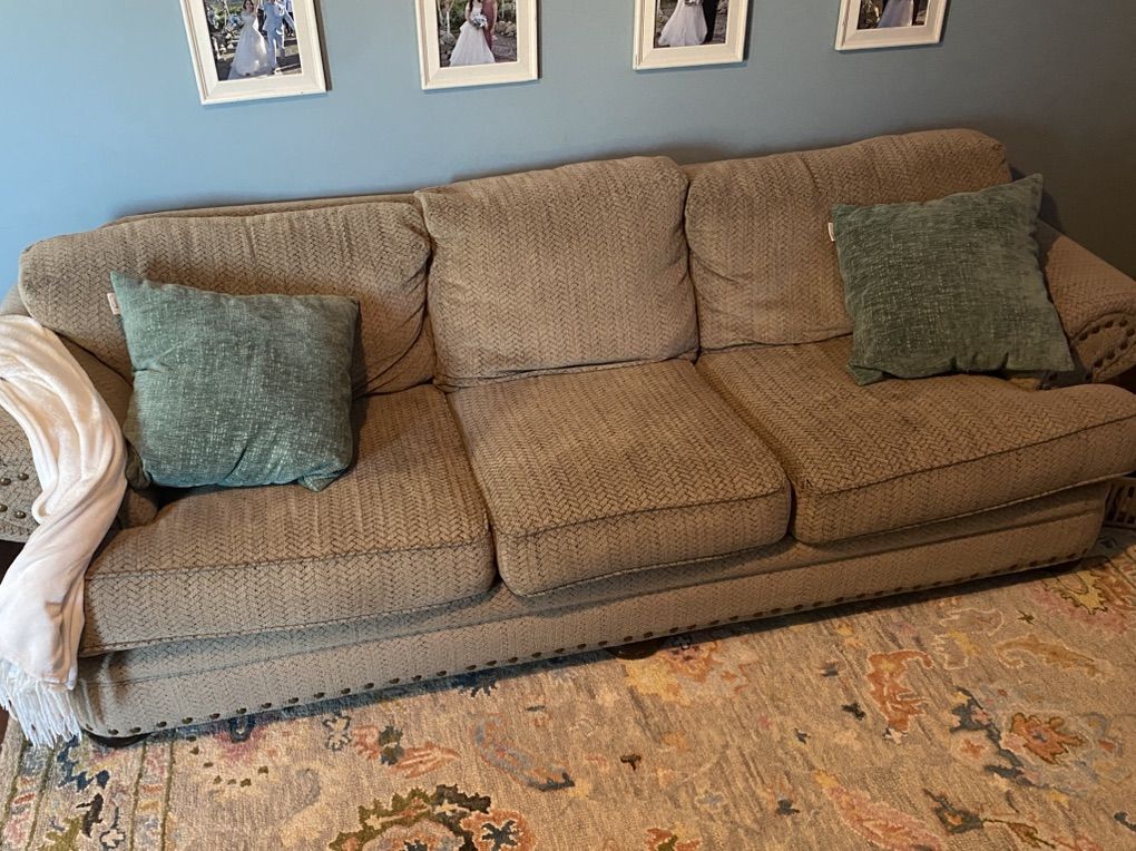 Couch With Free Love Seat