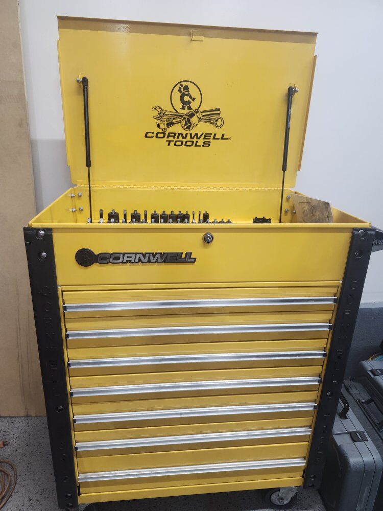 Cornwell Tool Box with tools