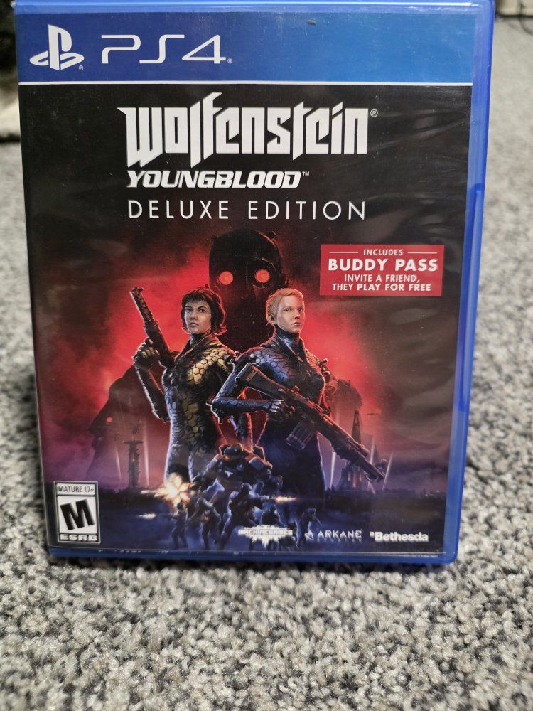 Wolfenstein Youngblood Deluxe Edition PS4 PlayStation 4 Game