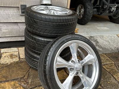 ‘67 Mustang Rims and Tires - Boyd Coddington