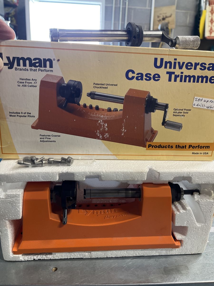 Lyman Case Trimmer.