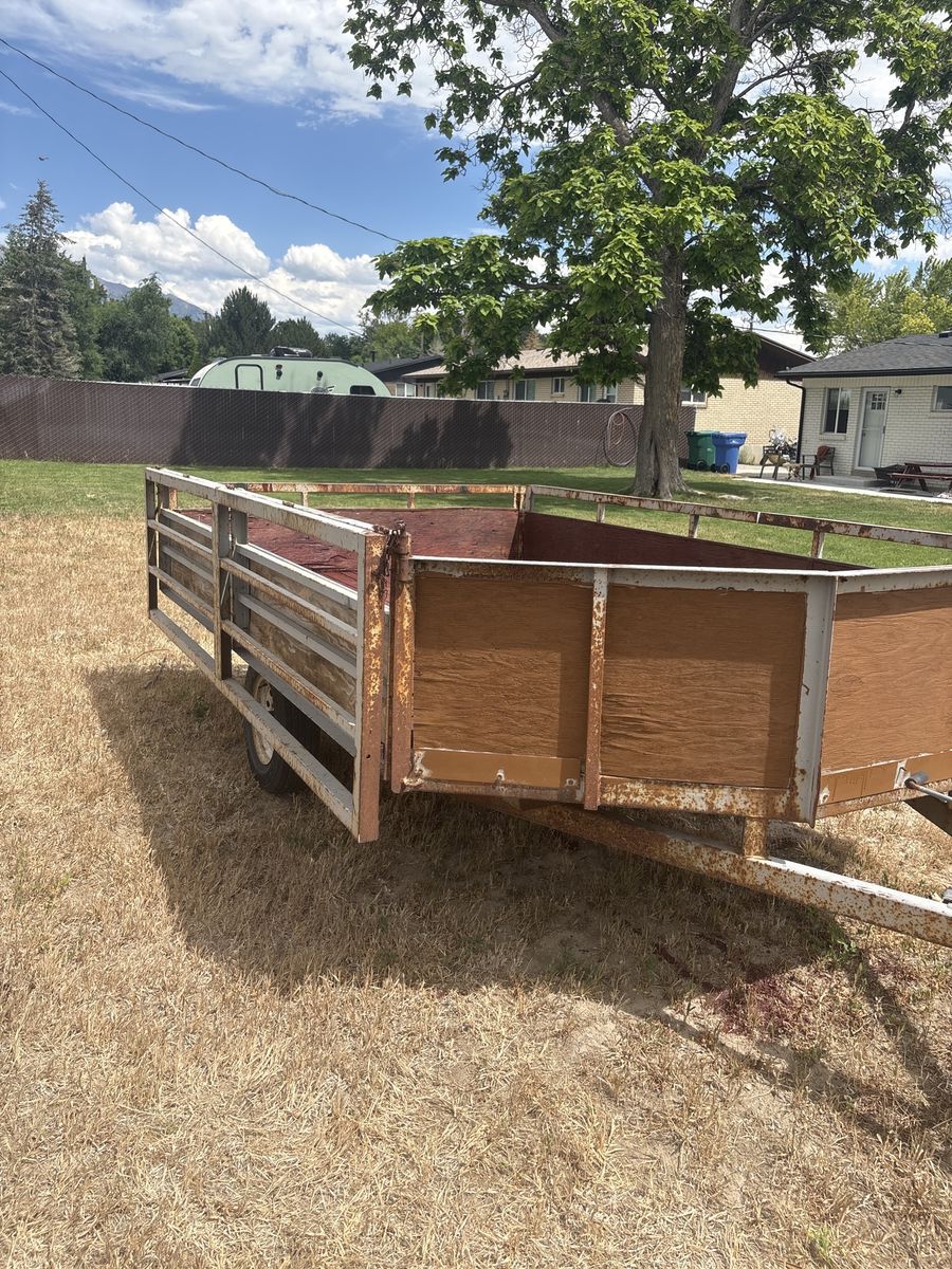 Utility Trailer - Used, Rustic, Single Axle