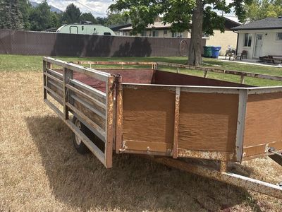 Utility Trailer - Used, Rustic, Single Axle
