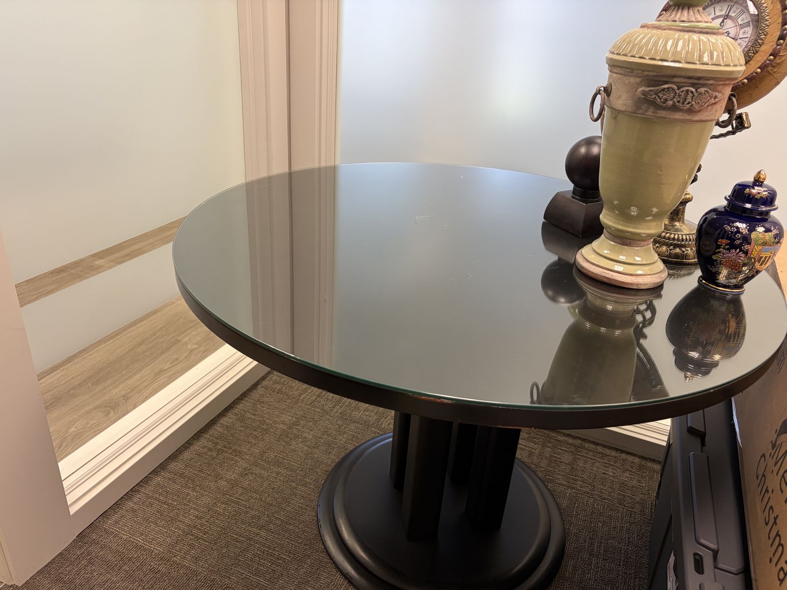 Round office table