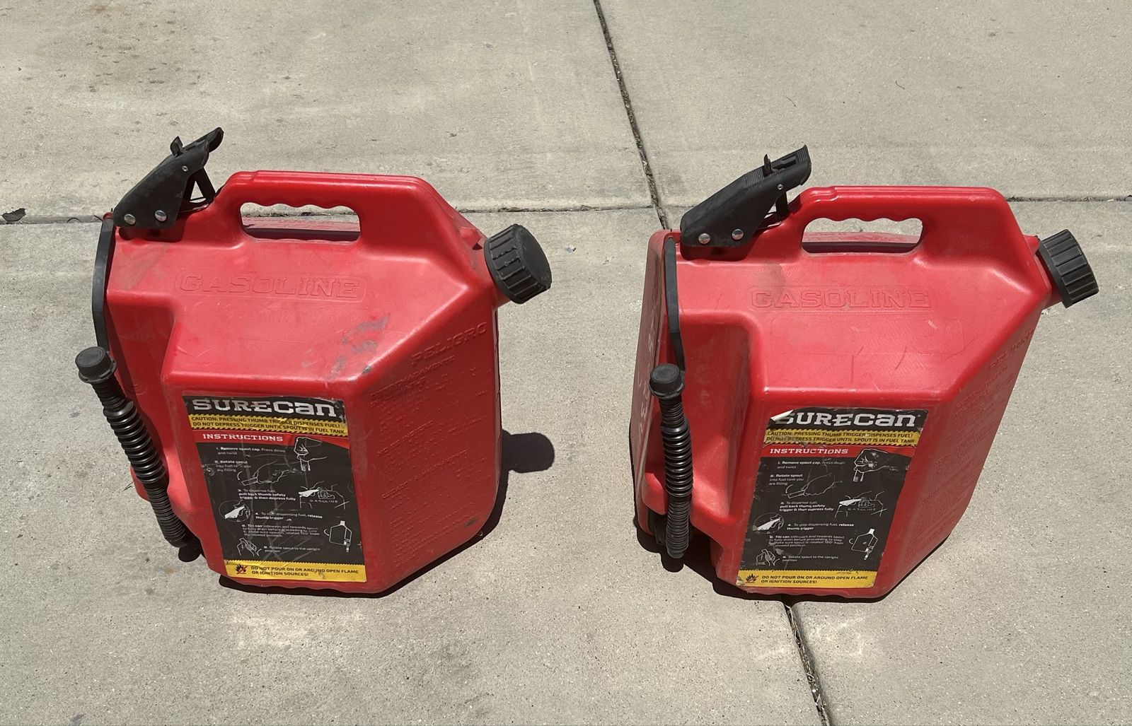 SureCan gas cans