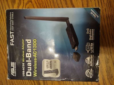 DUAL-BAND WIRELESS-AC1300 USB-AC56 WIRELESS ADAPTER