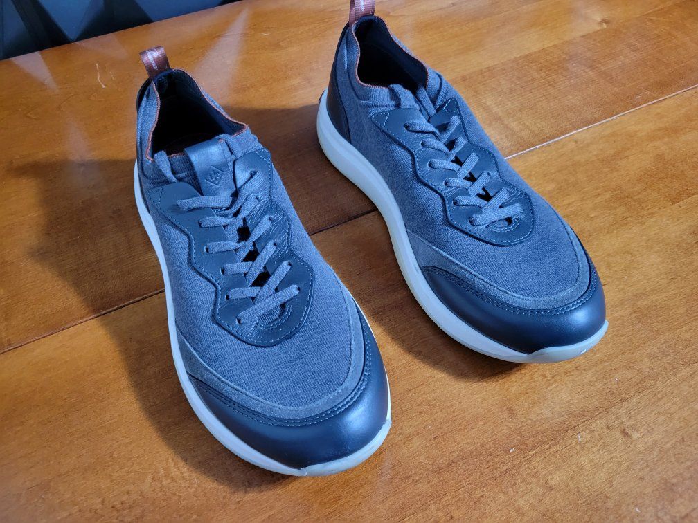 Loro Piana Weekend Walk technical mesh sneakers in charcoal blue, Used a couple times. Size 44 (10- 10 1/2) Excellent Conditions