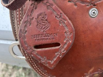 Sheridan Ranch roping saddle