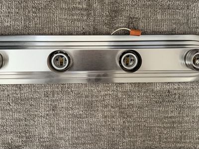 Brushed Nickel 4-Light Vanity Light Fixture