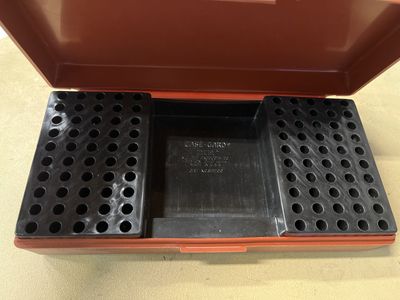 Case-Gard 100-Round Ammo Box for 22 long rifle.