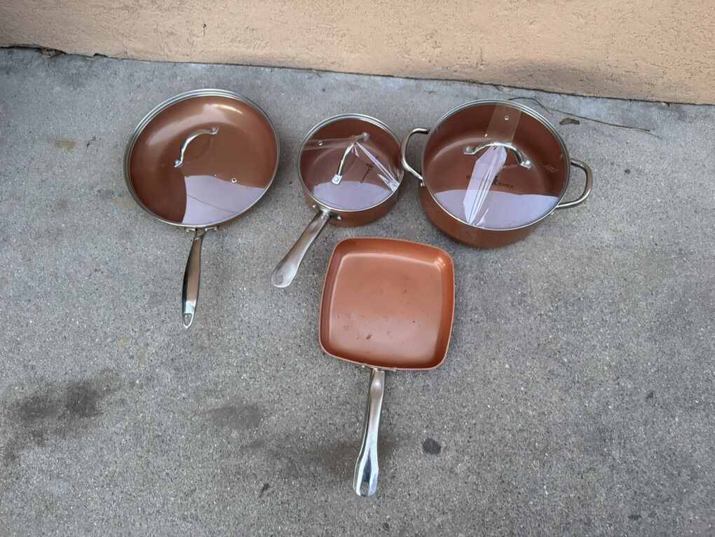 Cooper X Chef pots and Pans Set