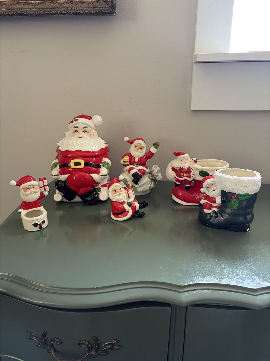 Christmas Vintage Santa Lefton Napco