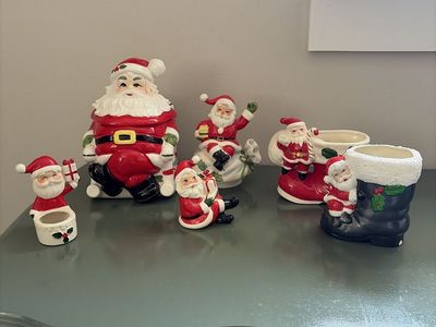 Christmas Vintage Santa Lefton Napco