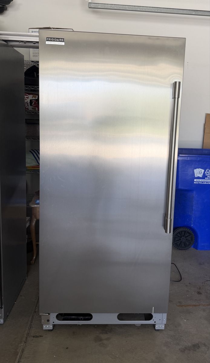 Frigidaire professional stainless steel freezer