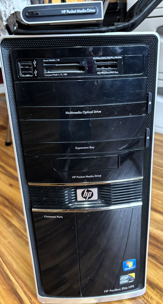 HP Pavilion Elite HPE Desktop PC Intel Core i7 Windows 10