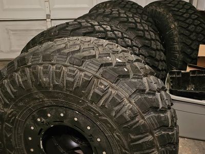 (5) 35x12.50r15 6x5.5 beadlock package