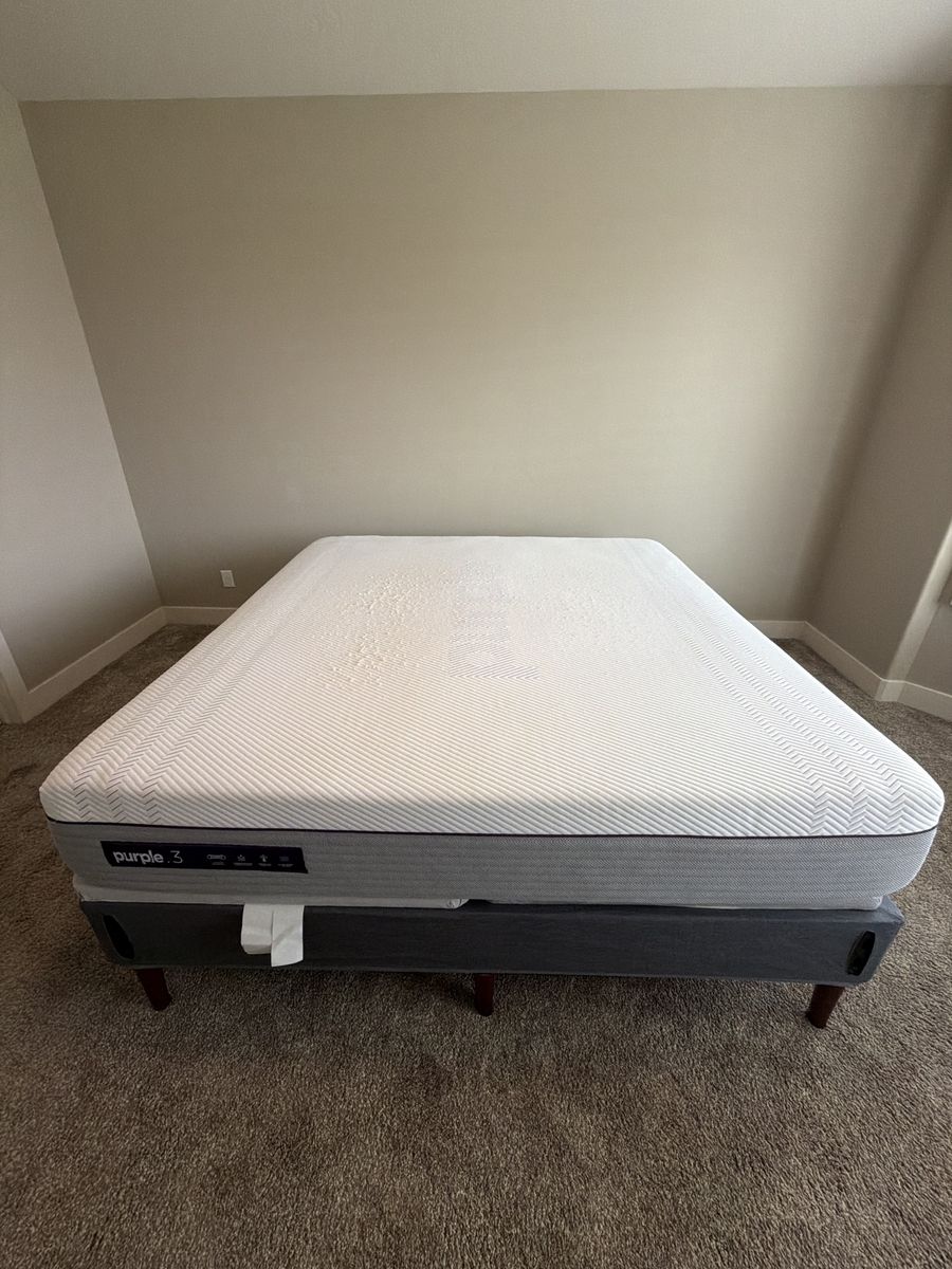 Purple King Mattress w/ Frame