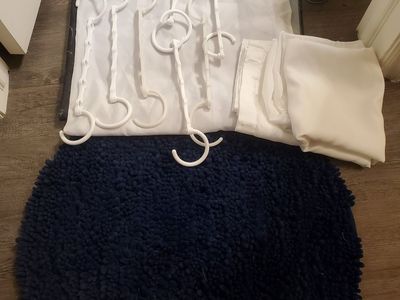 Bathroom Rugs & Bundle Set 9+Pcs