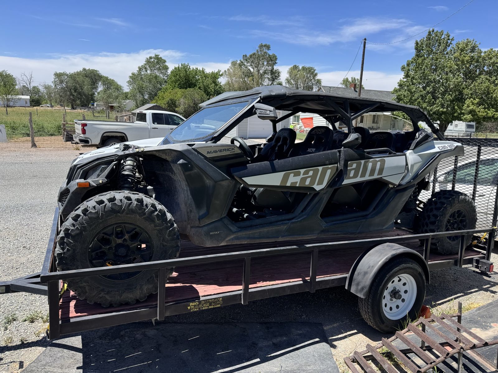 Can-Am Maverick X3 DS Turbo 4-Seater and bump seat UTV Side-by-Side