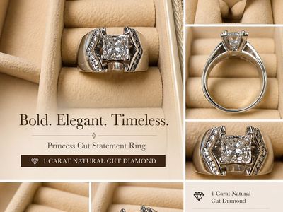 One carat diamond ring