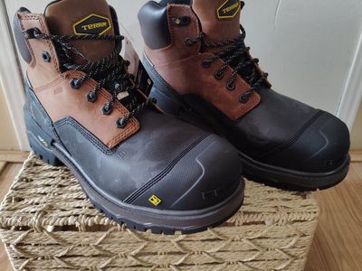 New Terra work boots.