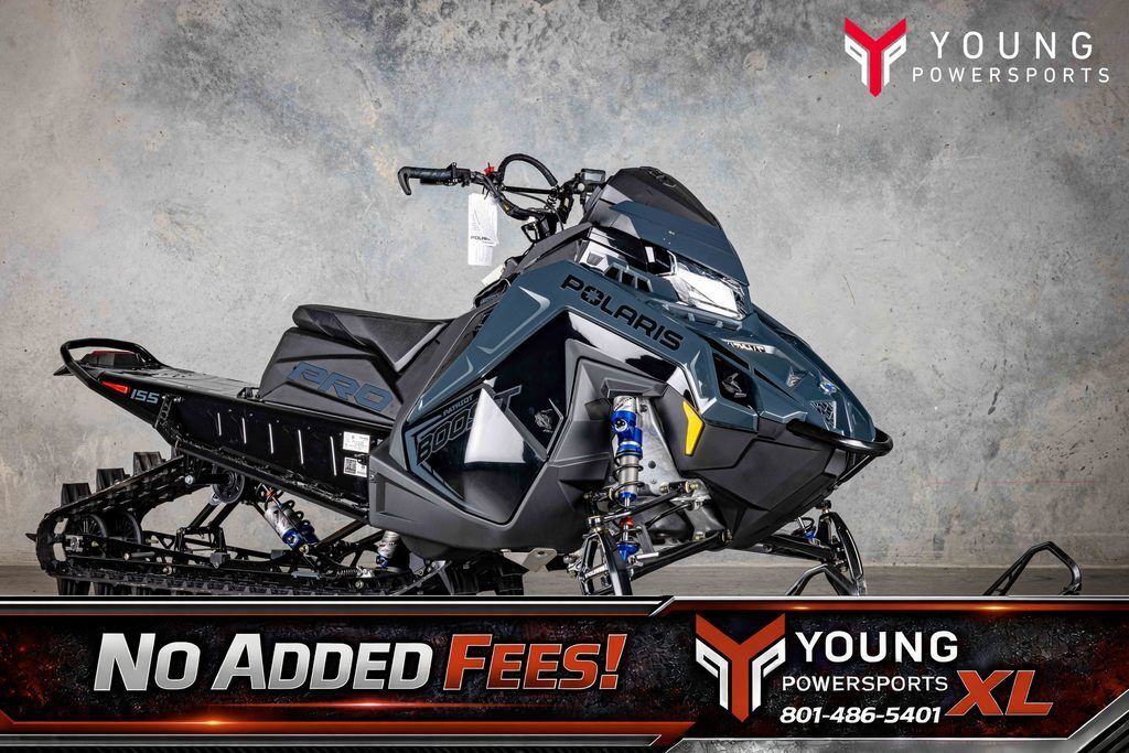 2026 Polaris® Patriot Boost RMK Khaos 155 Gloss Black / Blue Dusk