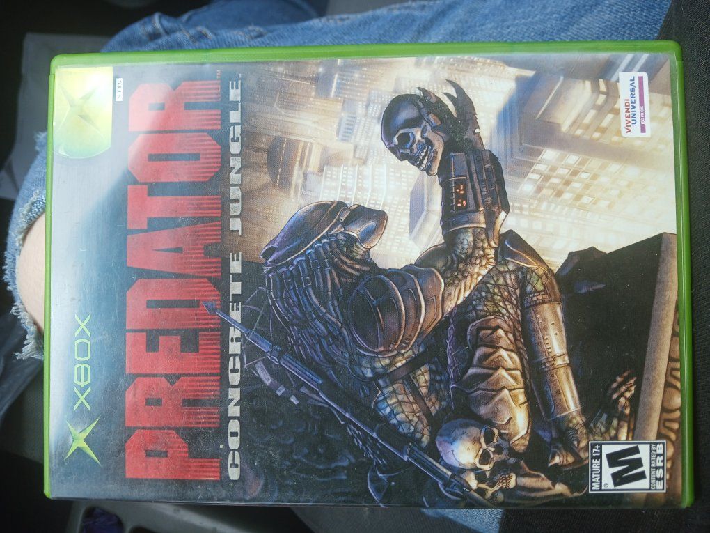 Predator concrete jungle xbox original game