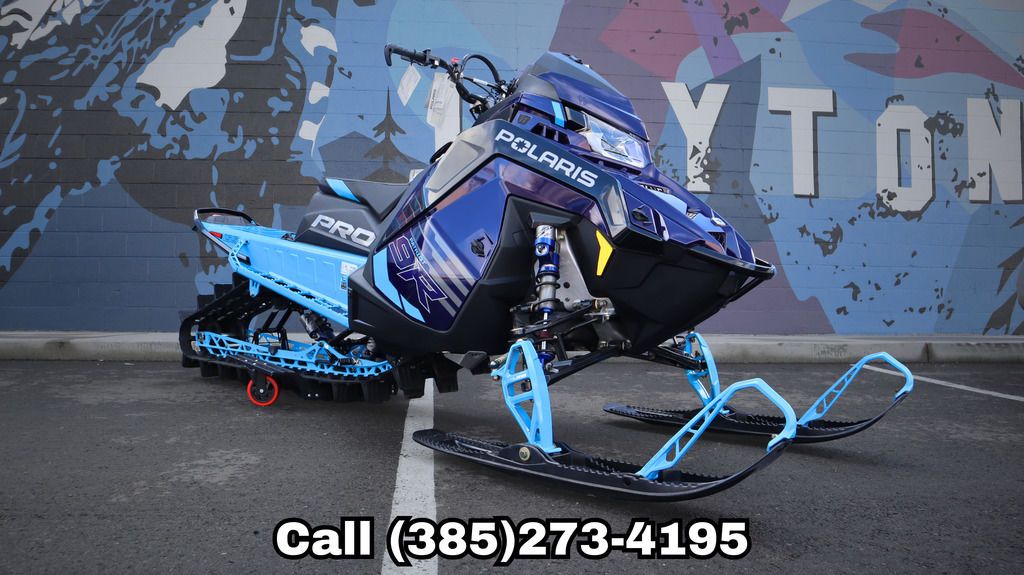 2025 Polaris® 9R PRO RMK 155 Premium Midnight Blue Metallic
