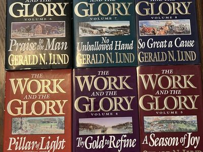 The Work and the Glory Series Vol. 1, 4-8 by Gerald N. Lund - Bookcraft Historical Fiction