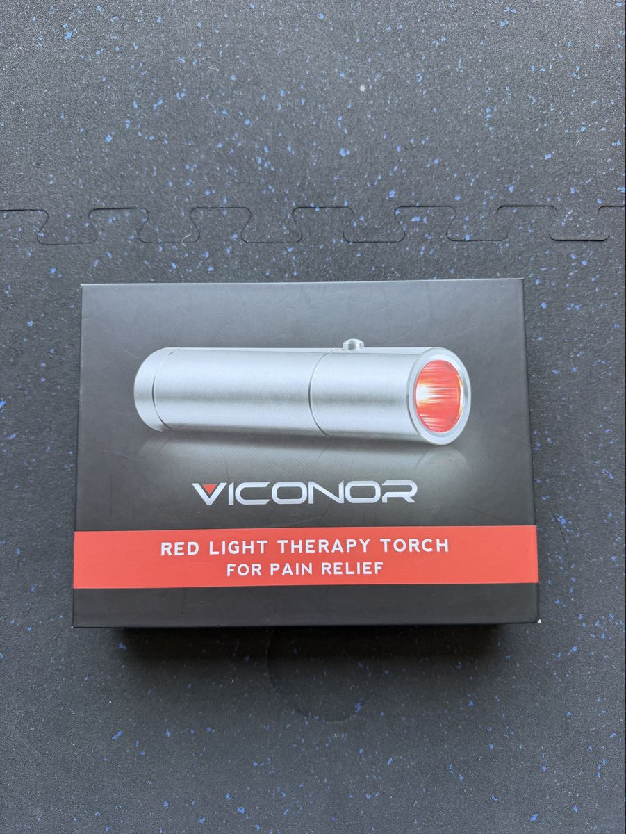 Viconor Red Light Therapy Torch – Complete in Box