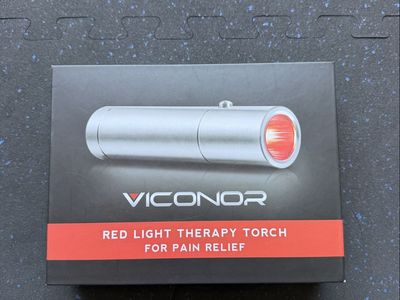 Viconor Red Light Therapy Torch – Complete in Box