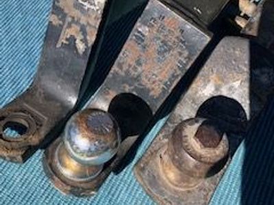 3 Ball mounts for 2 1/2 inch reciever hitch