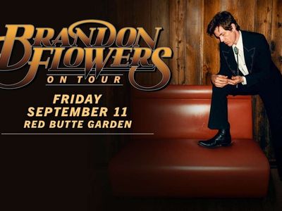 Brandon Flowers Fri Sept 11 Red Butte 4 tickets