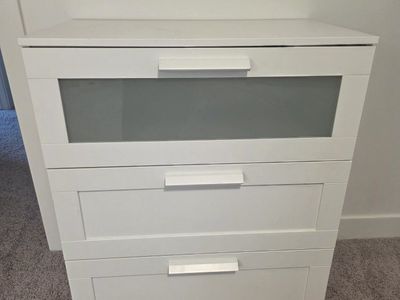 IKEA Brimnes 3-Drawer Dresser – White