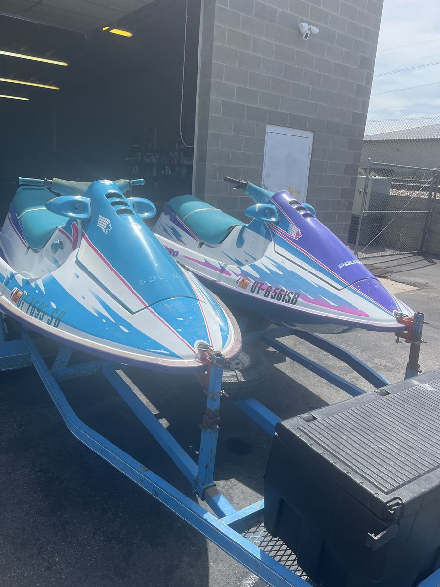 Polaris SLT 780 Personal Watercraft with Trailer - Used (Pair)