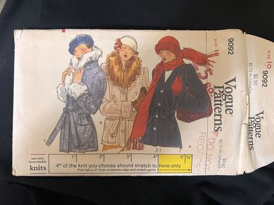 Amazing Fashion! Vintage Vogue sewing pattern